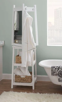 Porte-manteau Rotatif Helena, Blanc