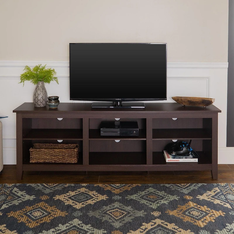 Manor Park Minimal Farmhouse TV Stand for TV's up to 78"- Multiple Finishes