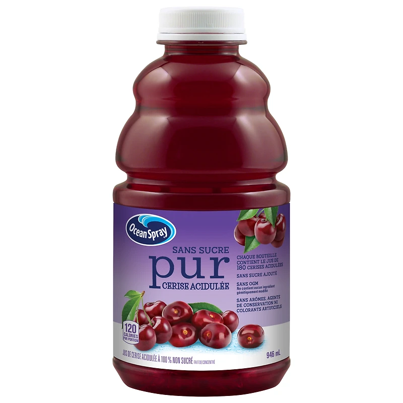 Ocean Spray Pure Tart Cherry, Ocean Spray Pure Tart Cherry 946ml