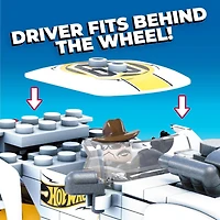 Coffret de construction Rodger Dodger Hot Wheels - 110 Blocs