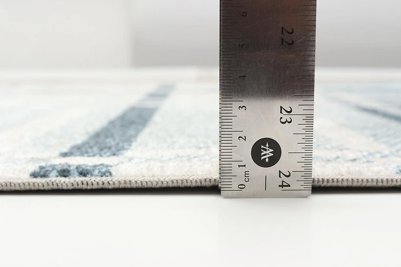 Tapis Lavable ECARPET à Carreaux pour Chambre, Salon, Chambre d'Enfant, Couloir