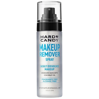 Hard Candy Makeup Remover Spray, Gentle Oil Cleanser, Instantly Dissolves Makeup, 100 mL, 3.4 fluid ounces
