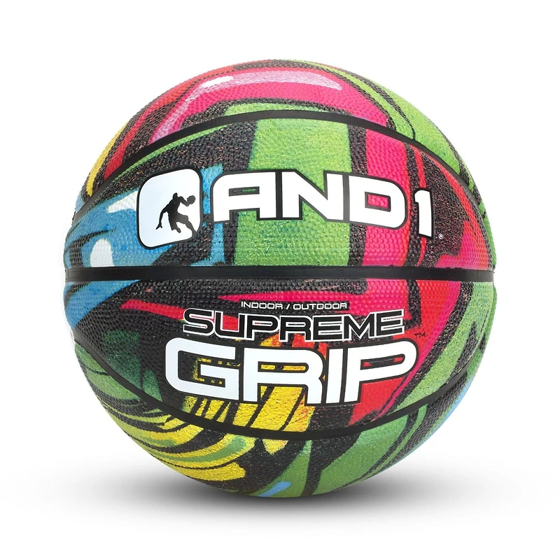 AND1 Supreme Grip Graffiti (Pink / Green)
