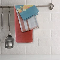 Torchon De Cuisine (Lot De 3 Pièces) (À Carreaux Avec Citrouilles)