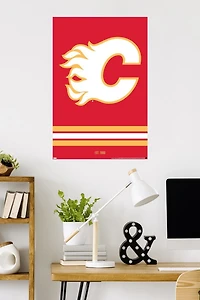 Flames de Calgary de la LNH - Logo 21