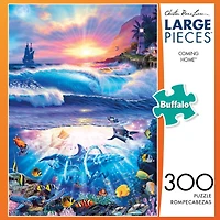 Buffalo Games Large Pieces Le puzzle Christian Riese Lassen Coming Home en 300 pièces