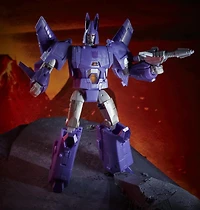 Transformers Generations War for Cybertron : Kingdom, Cyclonus WFC-K9 de 17,5 cm, classe Voyageur, pour enfants, à partir de 8 ans
