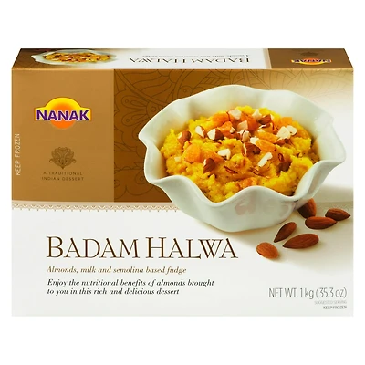 Caramel mou à base d’amandes de lait et de semoule « Badam Halwa » de Nanak