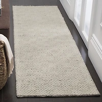 Safavieh Natura Eanna Tapis Géométrique, ivoire / gris clair, 6' X 9'