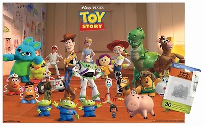 Disney Pixar Toy Story 4 - Collage Wall Poster