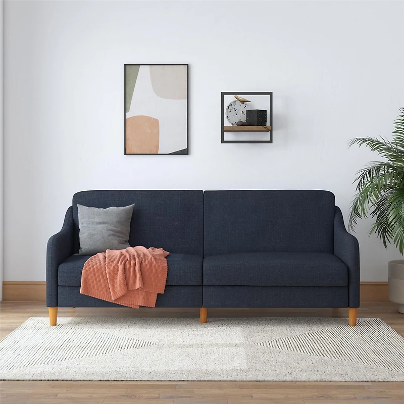 Futon Jasper avec matelas à ressorts