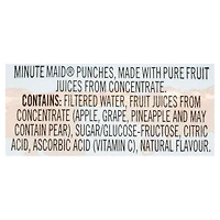 Minute Maid Fruit Punch 200mL carton, 10 pack, 200 x mL