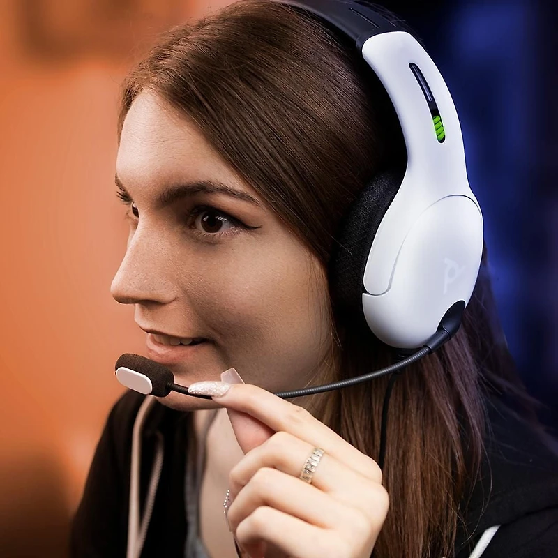 PDP Gaming LVL50 Wired Stereo Gaming Headset: White - Xbox Series X|S, Xbox One, Xbox Xbox