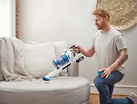 HART 20-Volt Cordless Vertical Stick Vacuum Kit With Brushless Motor