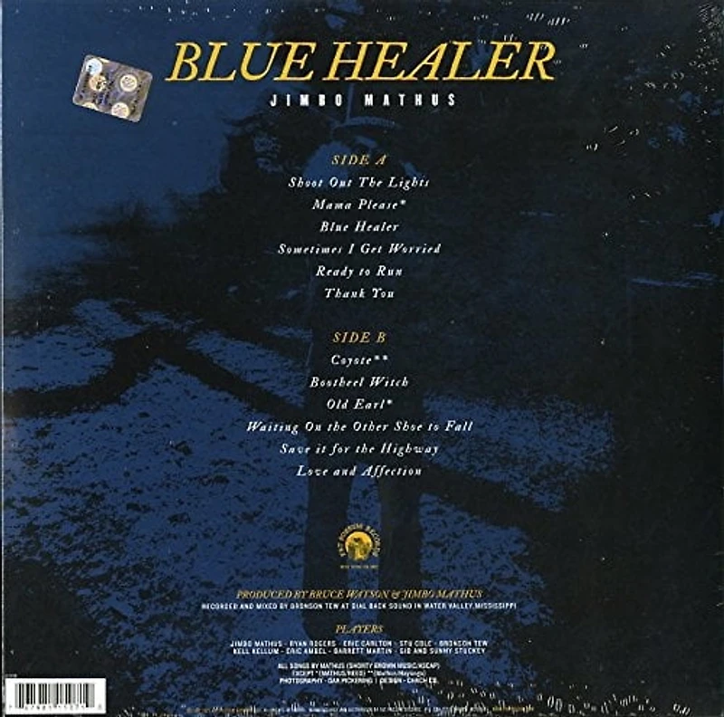 Jimbo Mathus - Blue Healer (vinyl)