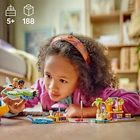 LEGO Friends Creative Beach and Travel Suitcase Toy Building Set - Portable Pretend Play Set for Kids, Girls and Boys, Ages 5+ - Preschool Toy with 2 Minidolls - 42672, Includes 188 Pieces, Ages 5+
