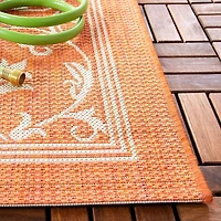 SAFAVIEH Courtyard Nanda Floral Outdoor Area Rug