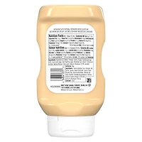 Sauce Style Mayonnaise À La Saveur D'Ail Et De Parmesan, Bouteille Mayonnaise aux cornichons Heinz