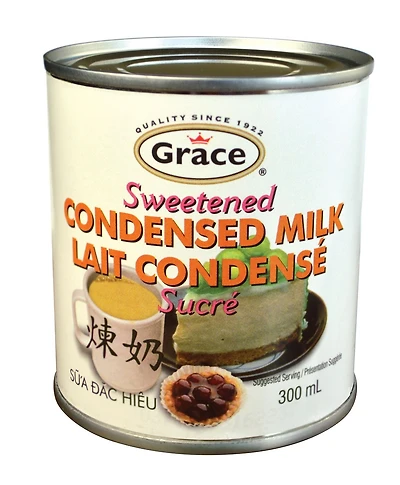 Lait condensé sucré de Grace, 300ml can Lait condensé sucré de Grace, 300ml Can
