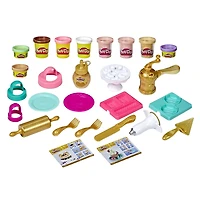 Play-Doh Gold Collection Gold Star Baker Playset, Kids Toys, Boys and Girls Arts and Crafts, 3 years and up