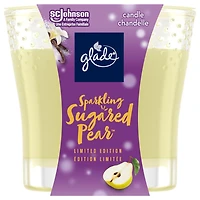 Glade® Scented Candle Air Freshener, Sparkling Sugared Pear™