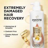 Pantene Pro-V Miracles Extreme Damage Care Regenerative Oil Blend Sulfate Free Shampoo, 400ML