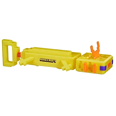 Nerf Super Soaker Minecraft Axolotl Water Blaster, Minecraft Axolotl Mob Design, Outdoor Water Toy, Outdoor Games For Kids