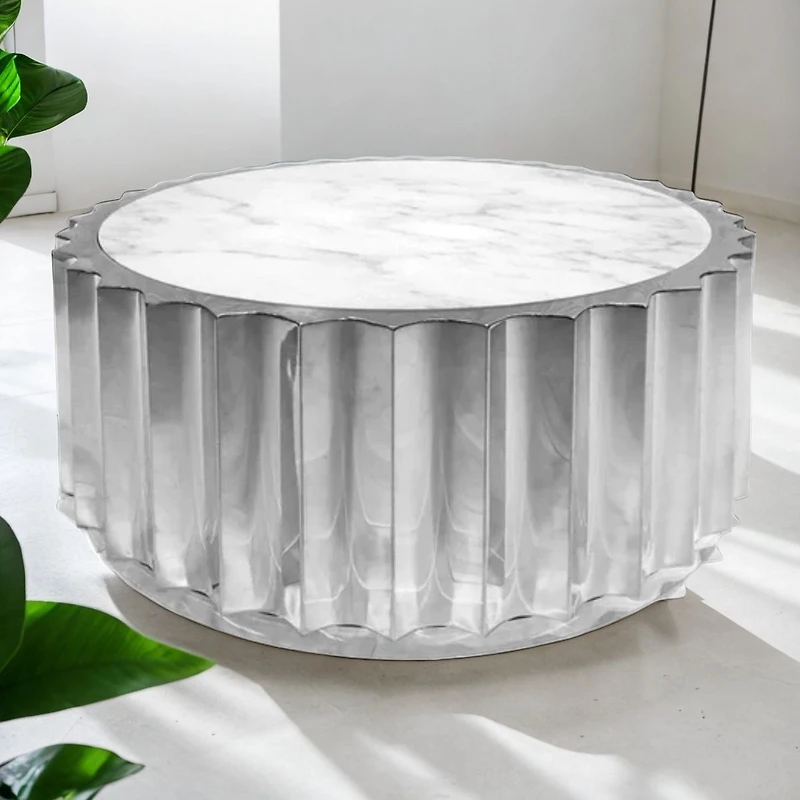 Amaluna Coffee table in Silver