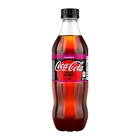 Coca-Cola Cherry Zero Sugar Bottle, 500 mL, 500 mL