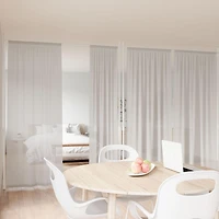 Anywhere Rod 36-66 White