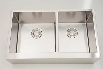 American Imaginations 32-in. W CSA Approved Stainless Steel Kitchen Sink With 2 Bowl And 16 Gauge AI-27469