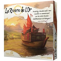 Asmodee - Office Dog - La Rivière de L'Or - Board Game - 1 to 4 Players - Ages 14 and Up - French