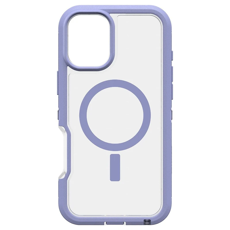OtterBox Defender XT Clear Pro Case Lavender Haze for iPhone 16 Plus