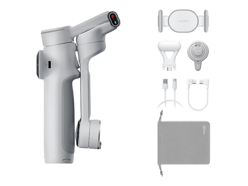 Insta360 Flow 2 Pro Smartphone Gimbal Creator Kit - Grey (CINSABQB_FLOW208)