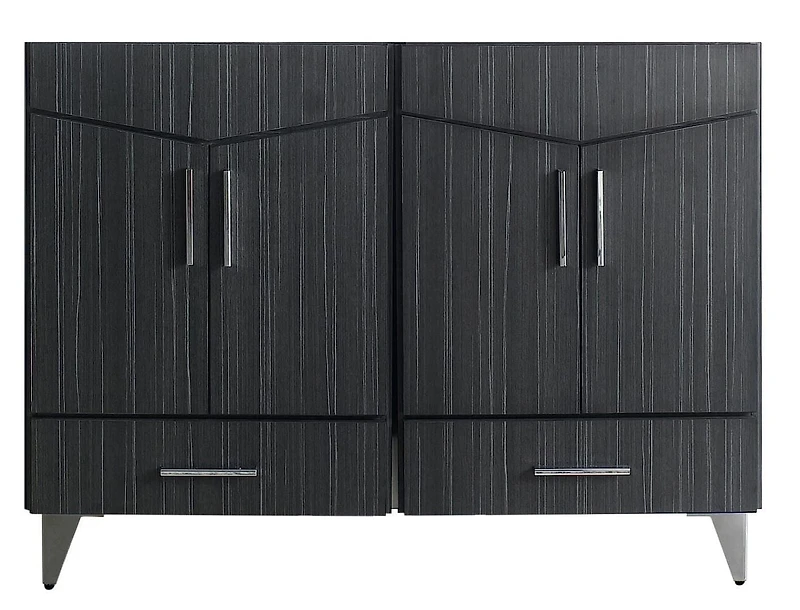 Imaginations Américaines  48 po W Vanity Base Set  Gris