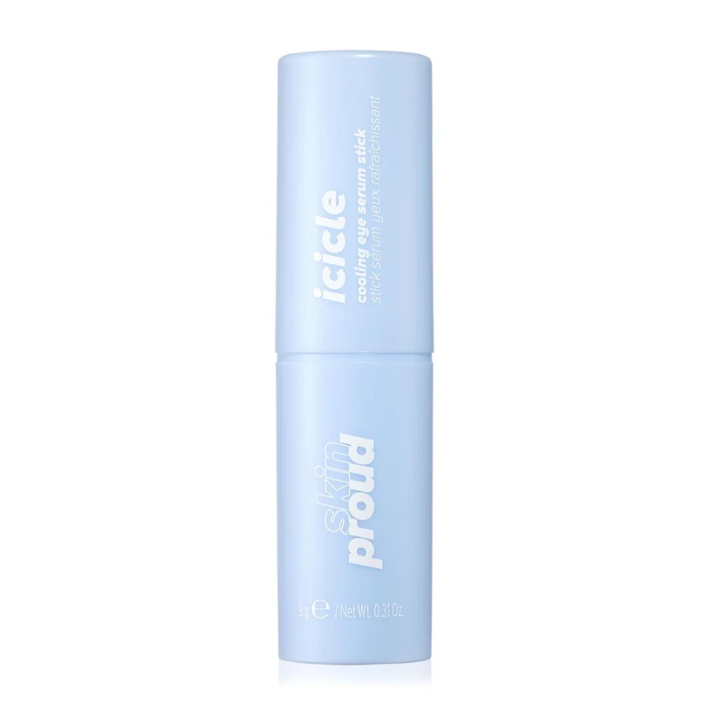 Skin Proud - Icicle - Stick Serum Yeuxrafraichissant avec Super Complexe d'acide Hyaluronique, 100% Vegan (9g)