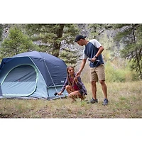 Coleman 4 Personnes Skydome Tente de Camping, Bleu