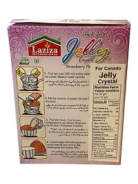 LAZIZA STRAWBERRY CRYSTAL JELLY 85GM