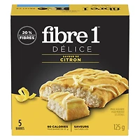 Fibre 1MC Délice - Saveur de citron Barres