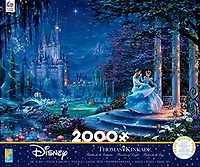 Ceaco: Thomas Kinkade - Disney Cinderella Dancing in The Starlight Jigsaw Puzzle (2000 pc)