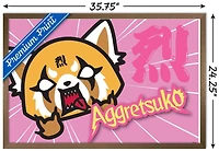 Aggretsuko - Horns Wall Poster, 14.725" x 22.375"
