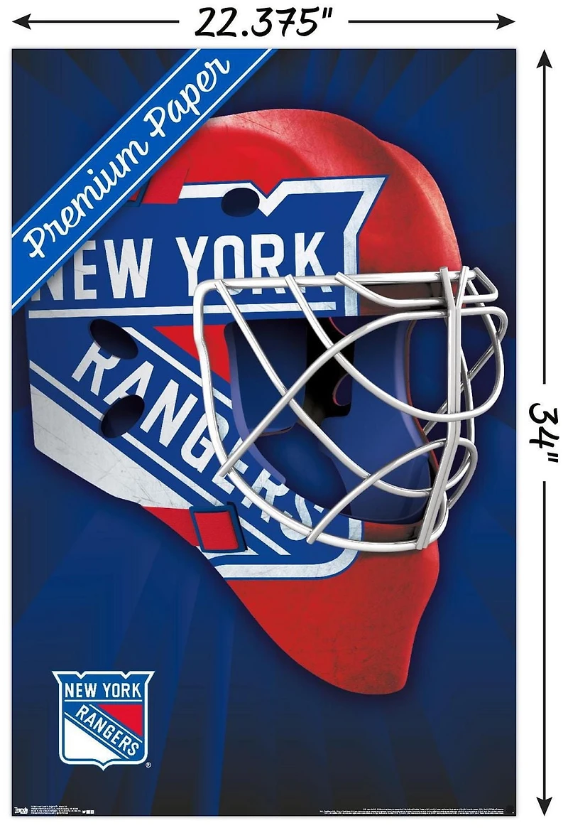 NHL New York Rangers - Masque 16