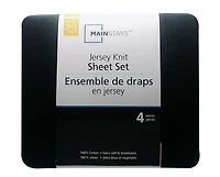 Mainstays Jersey Sheet Set