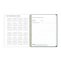 2024 Weekly Monthly Planner, 8.5x11, Blue Sky, Monroe Light
