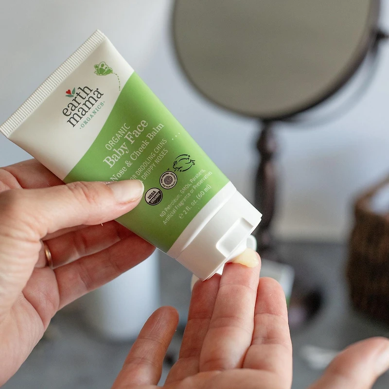 Baume bio pour le visage, le nez et les joues Earth Mama 6/60 ml