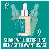 Maybelline New York Green Edition - Face Makeup Superdrop Tinted Oil Makeup, Adjustable Coverage, shade 10, 20 ml
