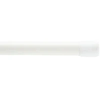 La tringle a ressort Mainstays 48-75" 5/8 pouce de diametre, blanc