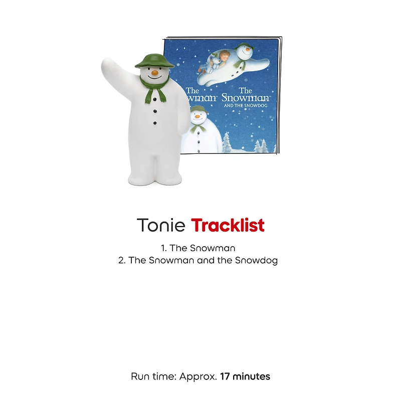 tonies The Snowman & the Snow Dog Tonie Figurine