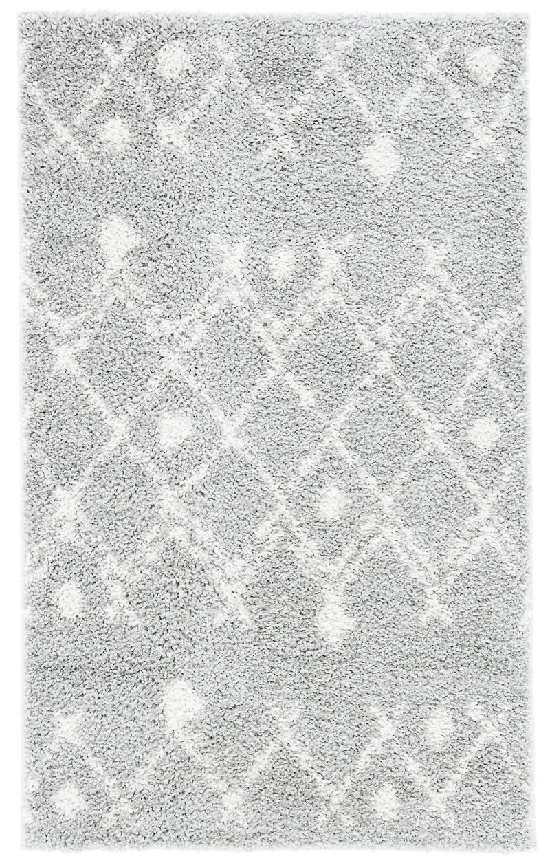 SAFAVIEH Berber Vana Geometric Shag Area Rug
