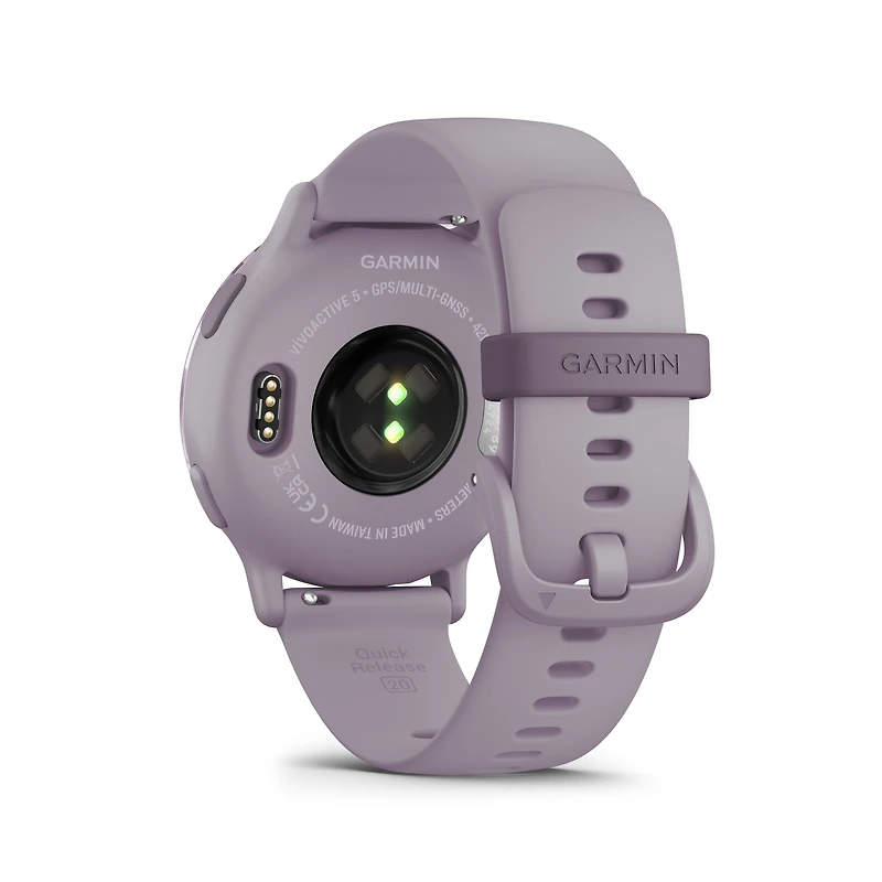 Montre intelligente GPS et tracker d'activité Garmin vívoactive® 5 - Orchidée